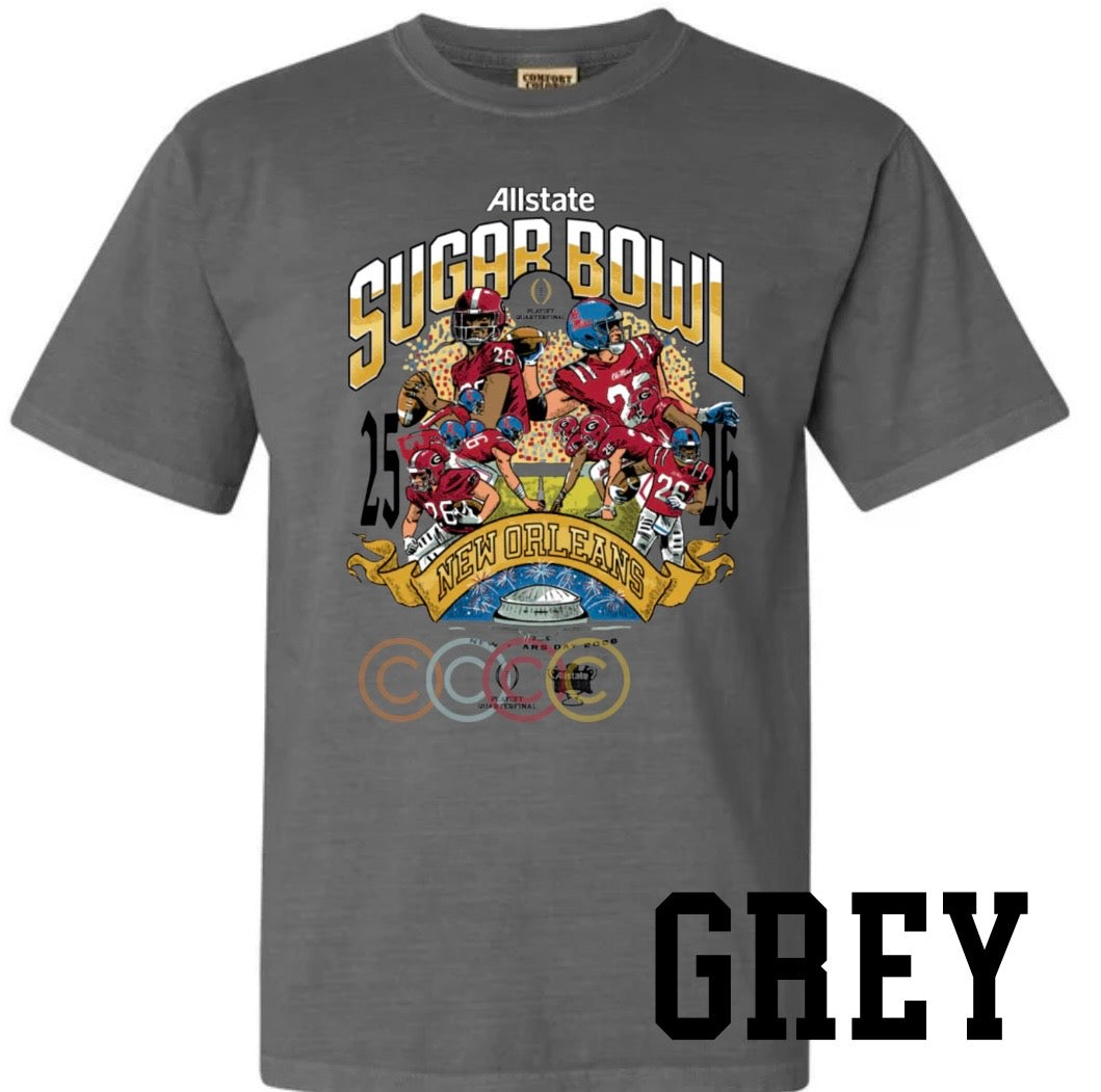 2026 SUGAR BOWL - Ole Miss vs Georgia Game shirt