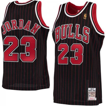 Basketball jersey with 'Jordan 23' and 'Bulls' text on a black background