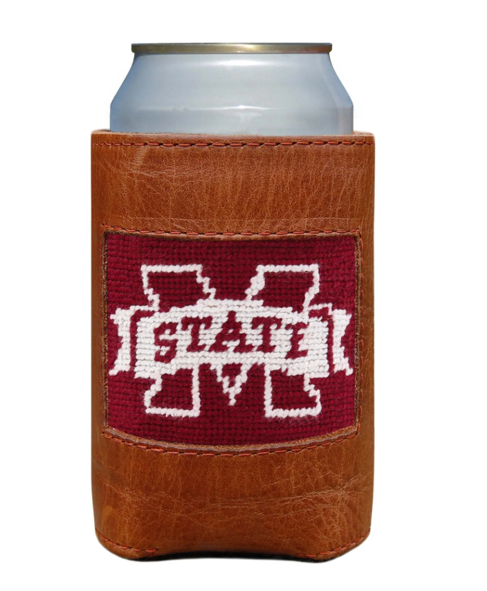 MSU Needlepoint Koozie