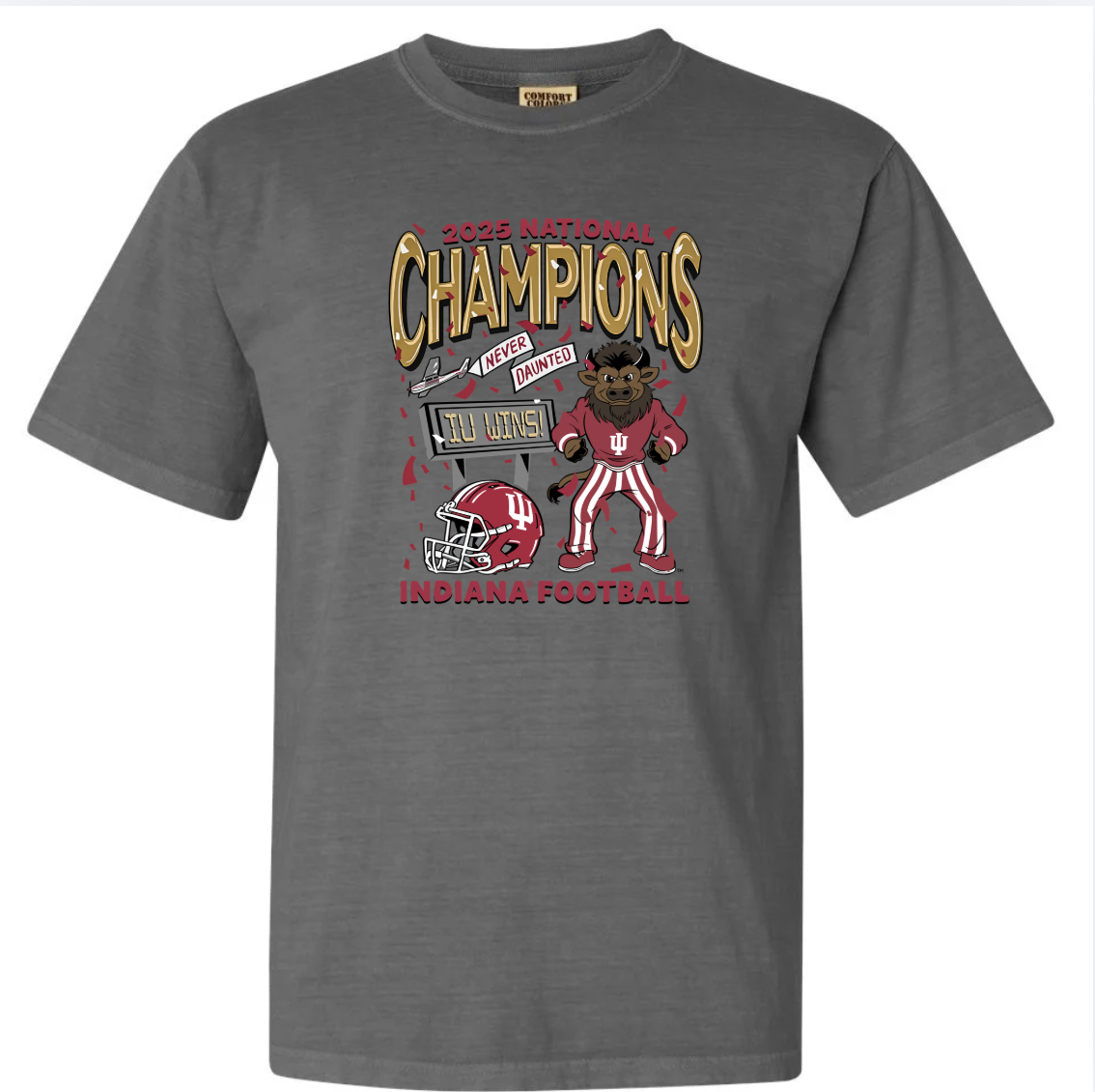 Indiana Hoosiers 2025 National Champions Tee | IU Football