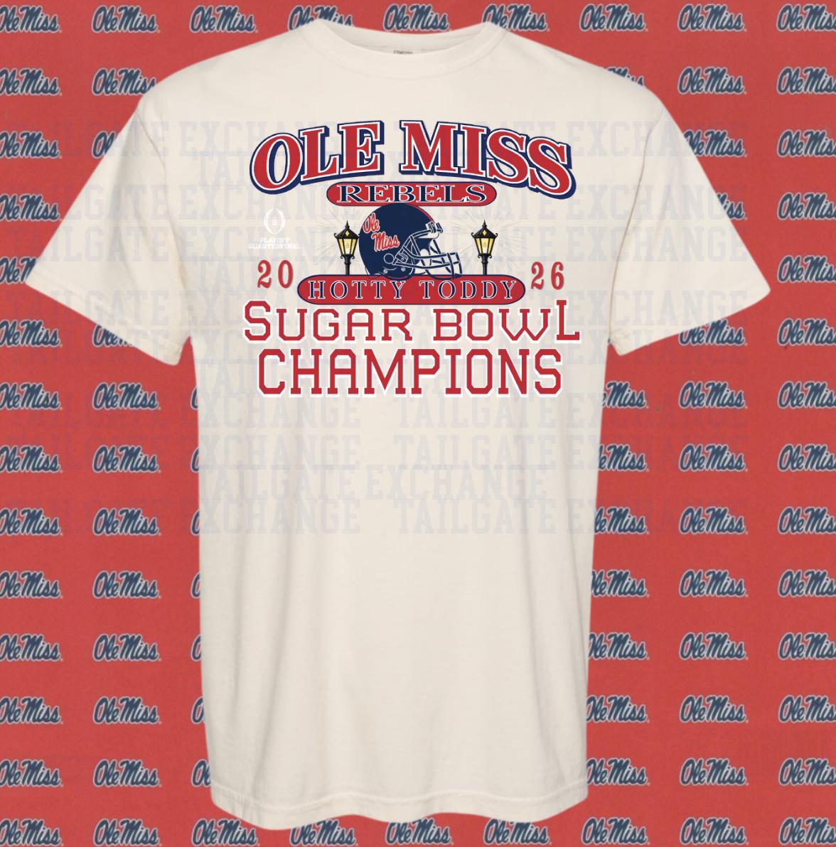 Ole Miss Sugar Bowl Champs Shirt | Sweet Sweet Victory Rebels Tee | New Orleans 2026 Bowl Win | Ole Miss Football Celebration Season 2026