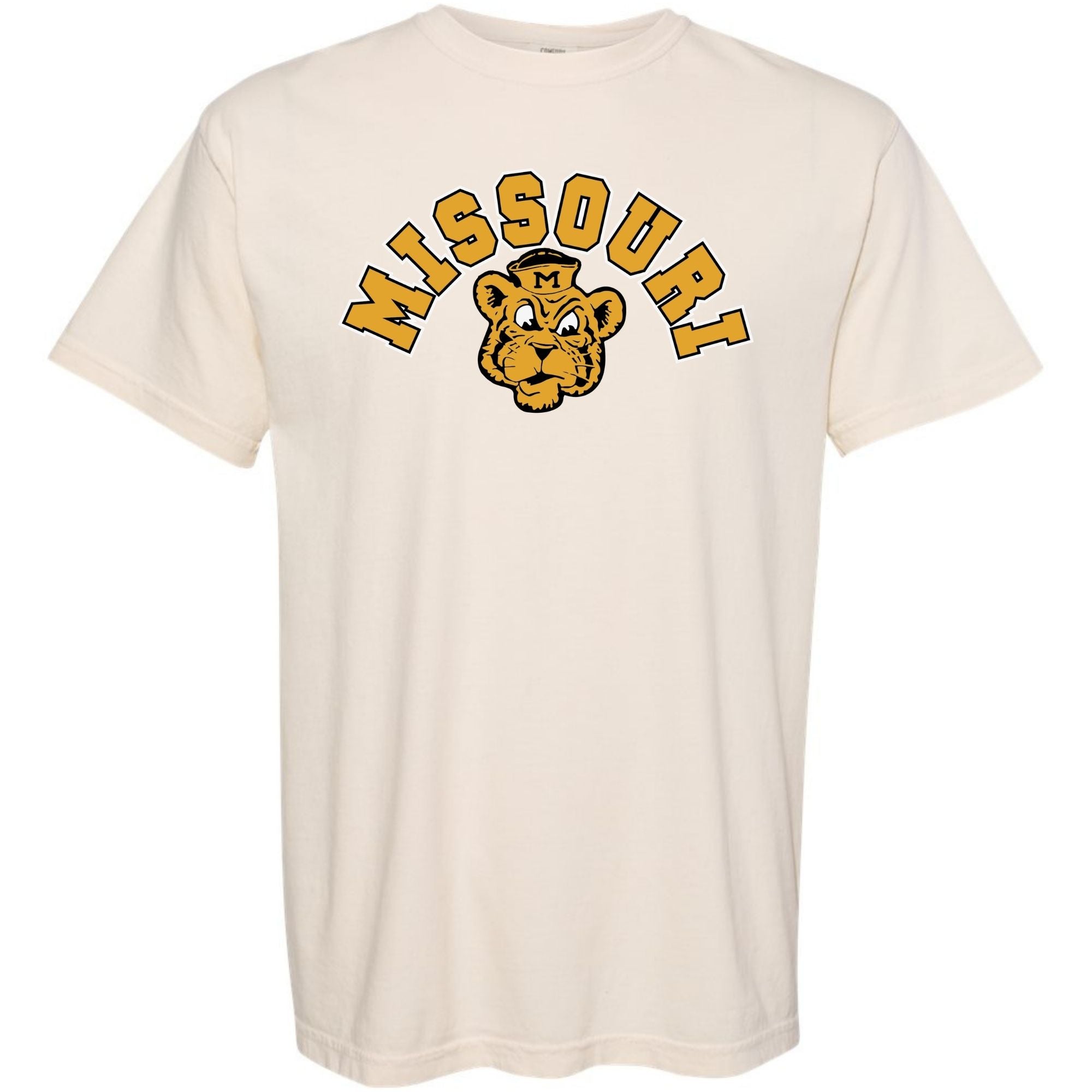 Vintage Missouri Tigers Mascot T-Shirt – Retro Mizzou Tiger Tee | Classic University of Missouri Shirt