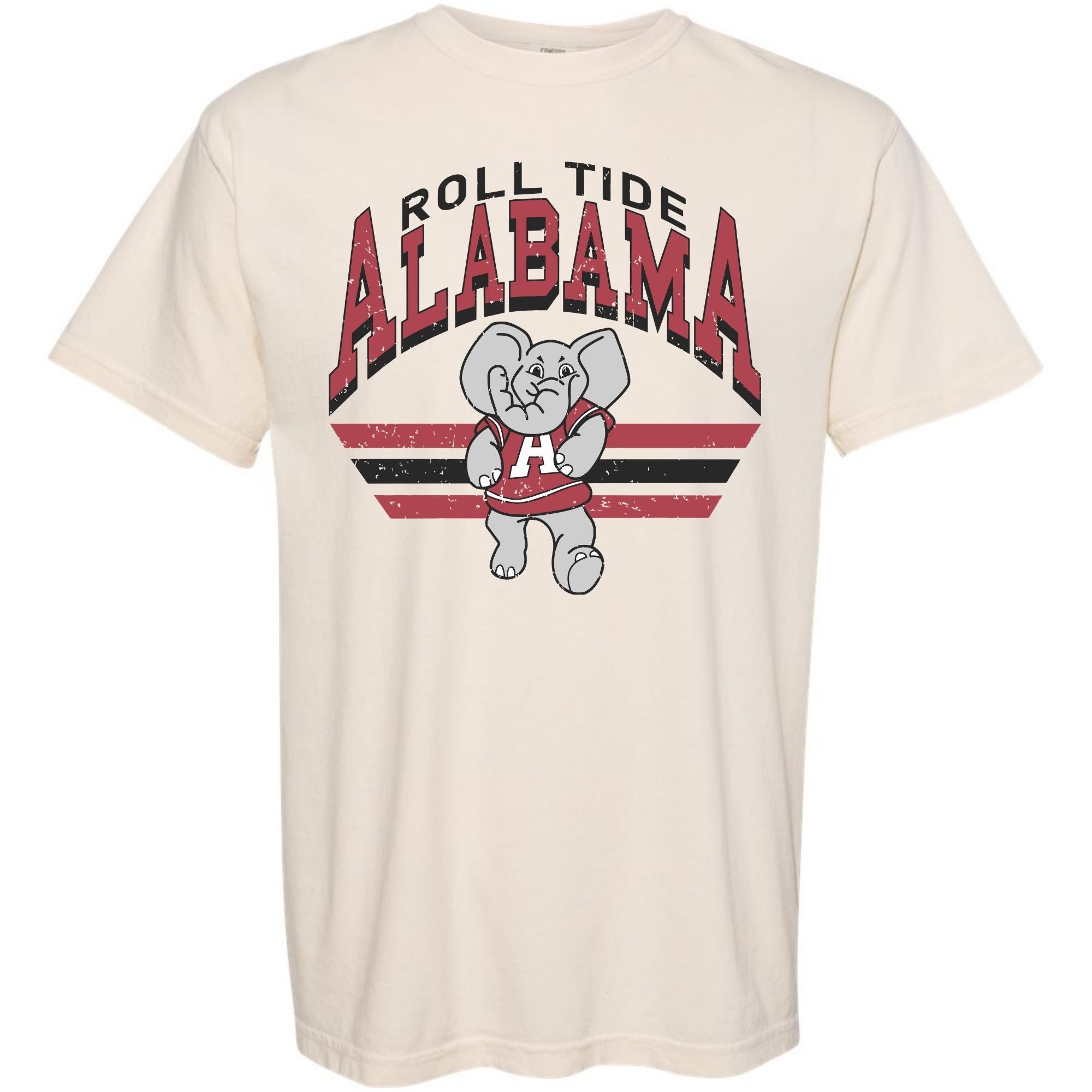 Vintage Alabama Crimson Tide T-Shirt – Retro Big Al Mascot Tee | Classic Roll Tide Shirt grey comfort colors bama shirt 
ivory comfort colors
