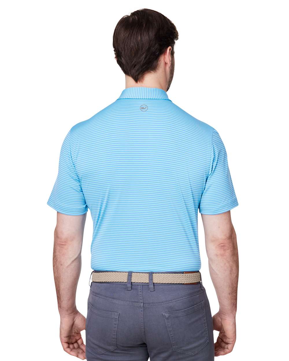 Men's Bradley Stripe Sankaty Polo - Andros Blue