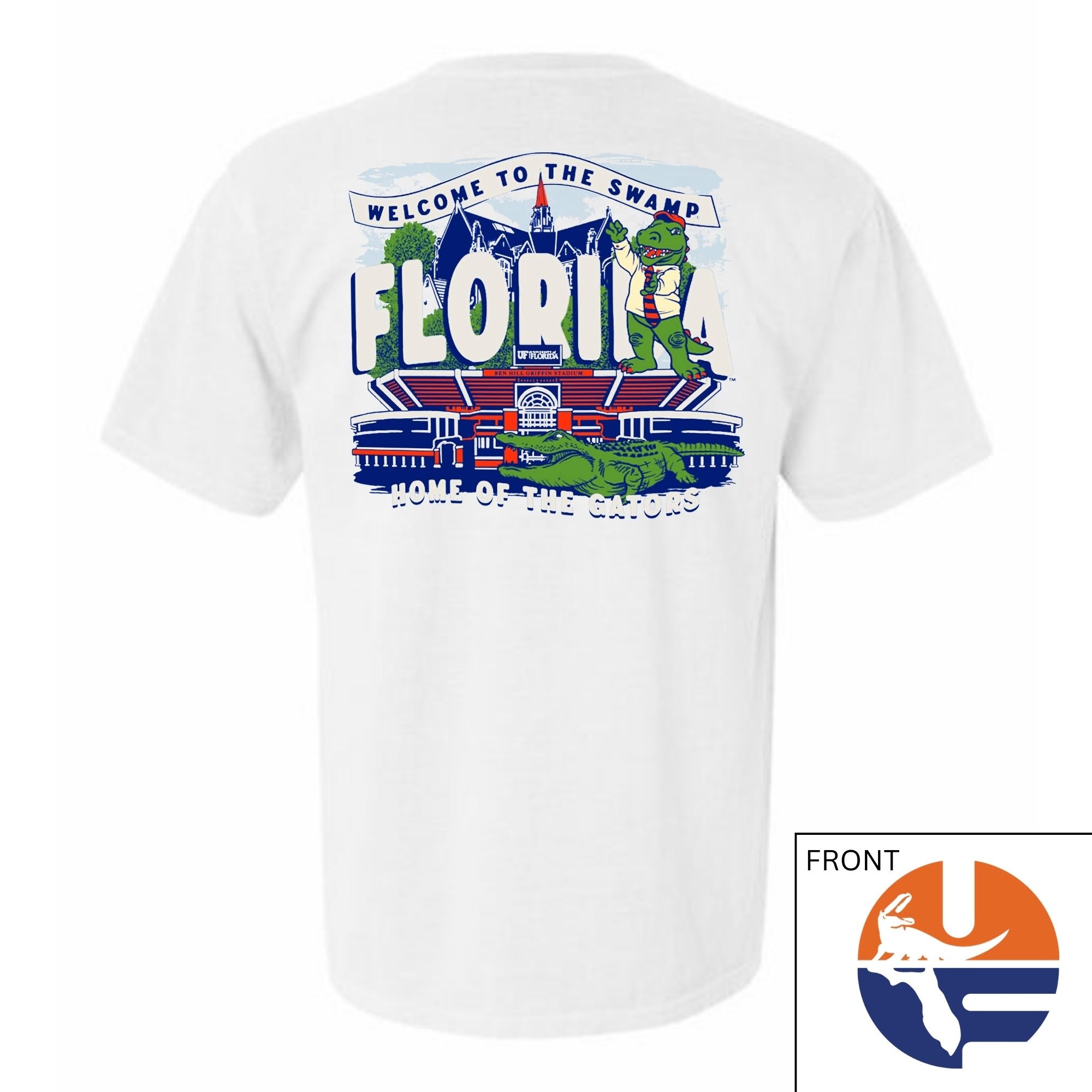 Vintage The Florida SWAMPS T-Shirt | Retro Mascot Comfort Colors Tee| Welcome to the Swamp